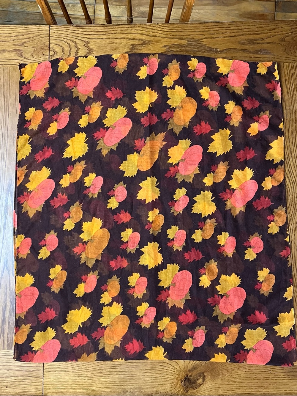 Autumn Leaves pumpkins Scarf